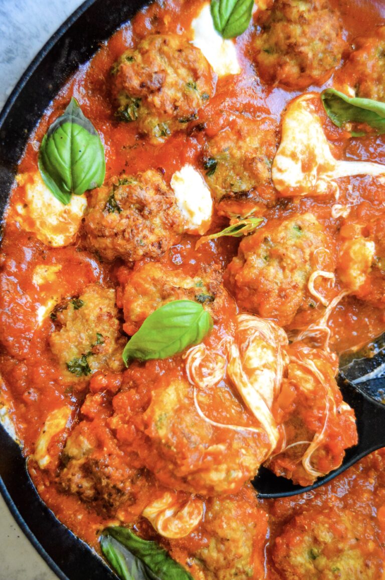 Easy Italian Turkey Meatballs » Kay's Clean Eats