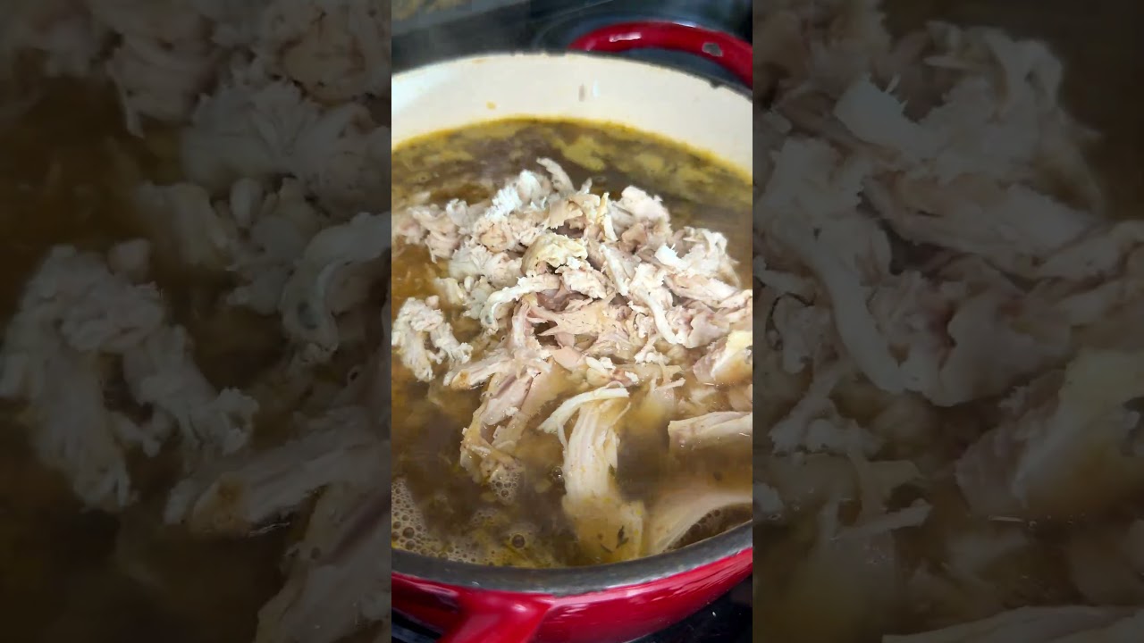 High-Protein Chicken Noodle Soup | Athlete Recovery Soup #chickennoodlesoup #highproteinrecipes