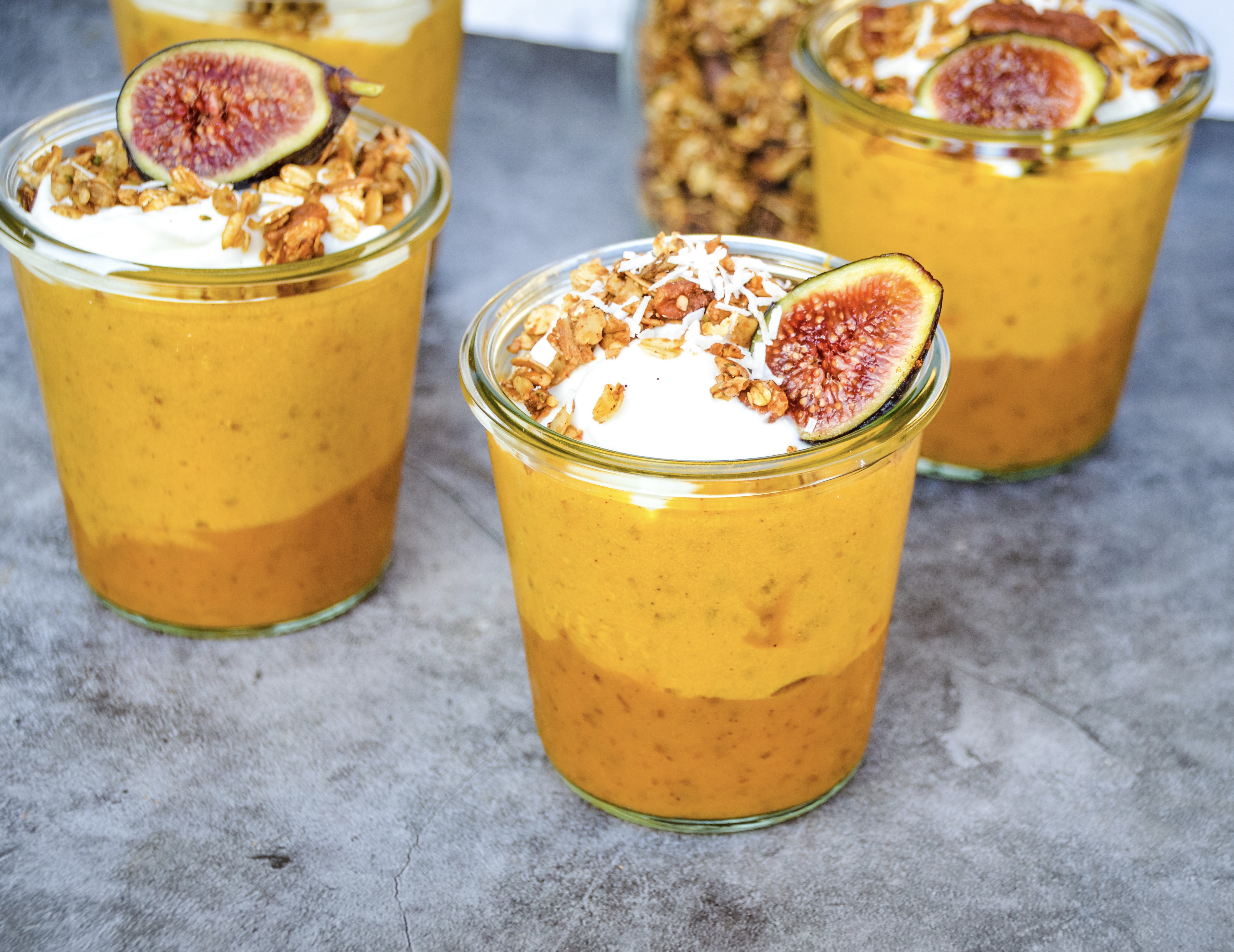 sweet potato parfaits