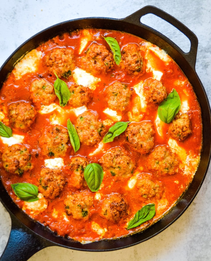 Easy Italian Turkey Meatballs » Kay's Clean Eats