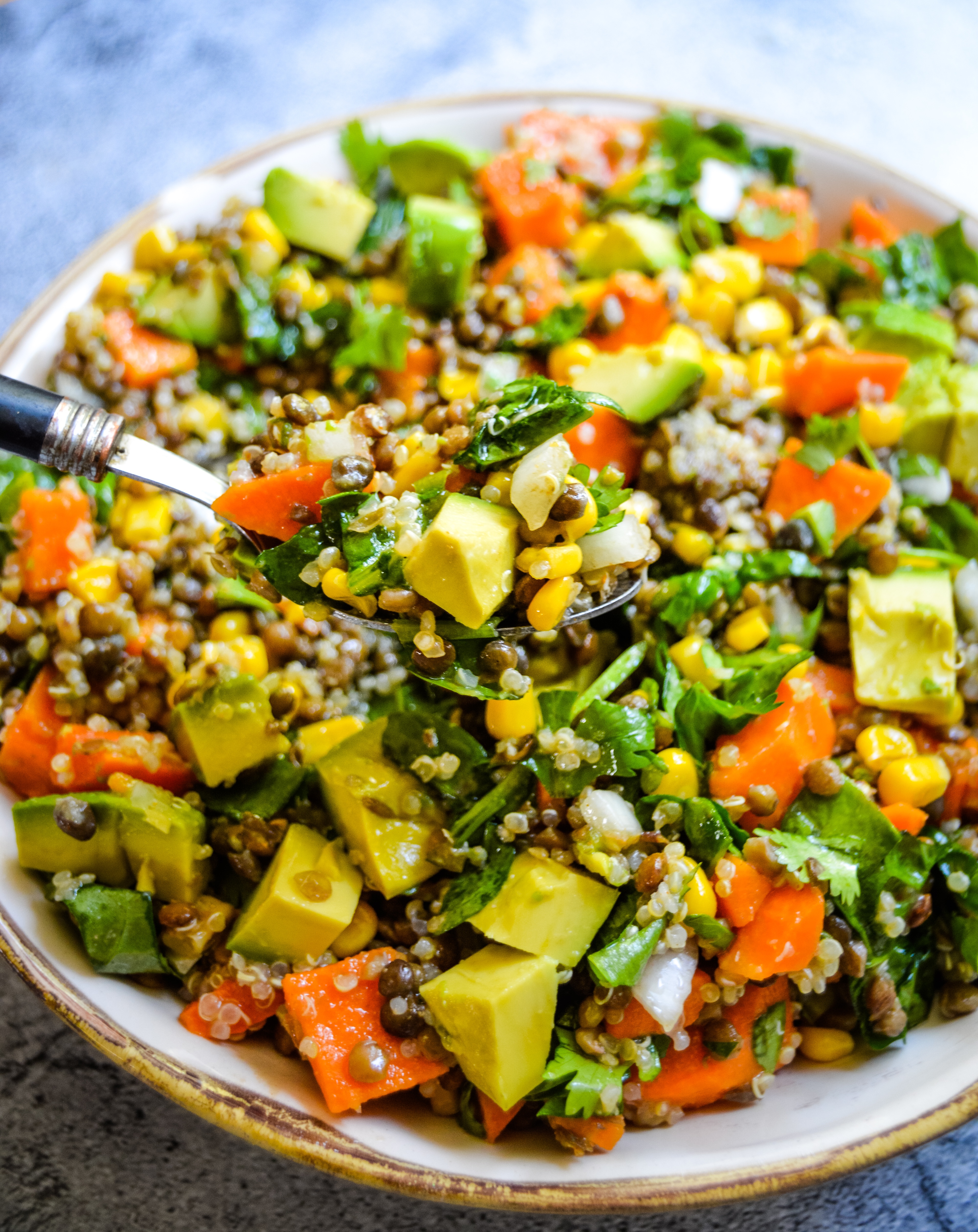 Sweet Potato & Lentil Salad Sweet Potato & Lentil Salad