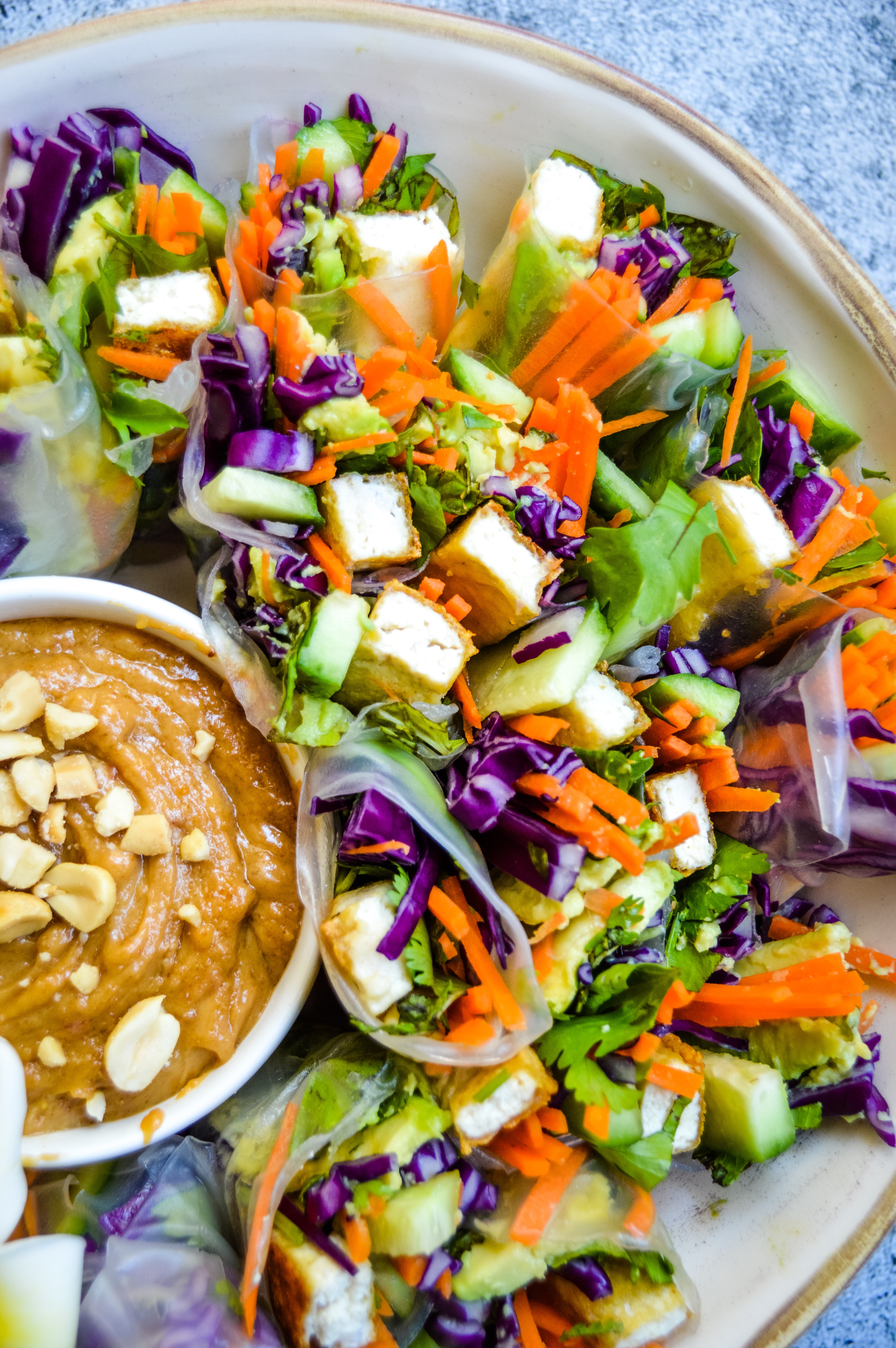 veggies spring rolls