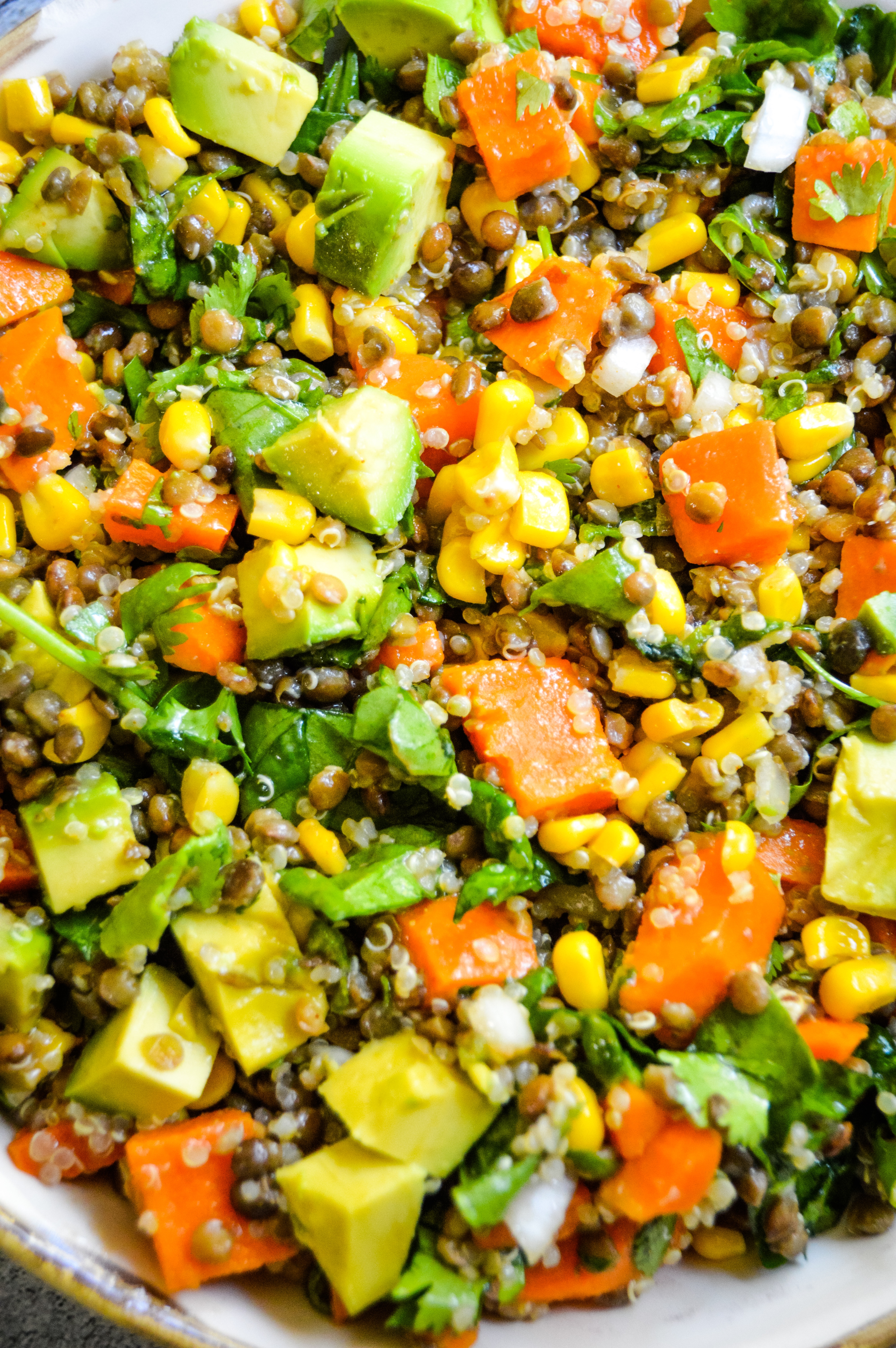 Sweet Potato & Lentil Salad Sweet Potato & Lentil Salad