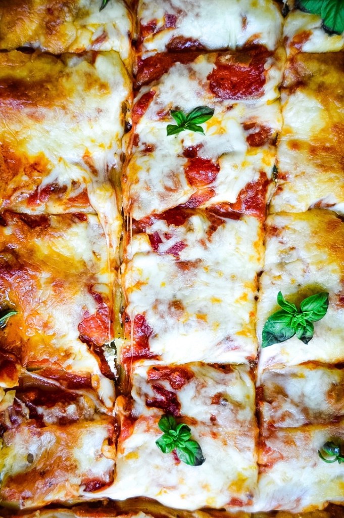 Easy Spinach Lasagna | Kay's Clean Eats
