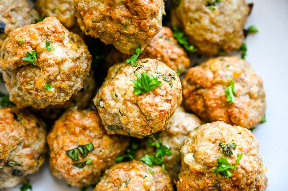 baked turkey meatballs