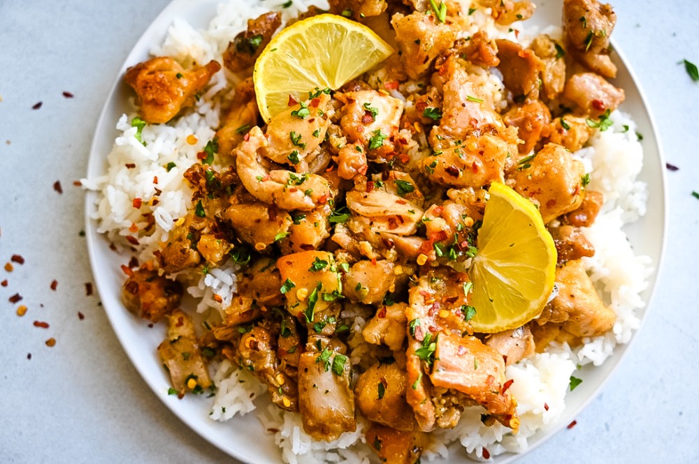 Honey Garlic Chicken Bites