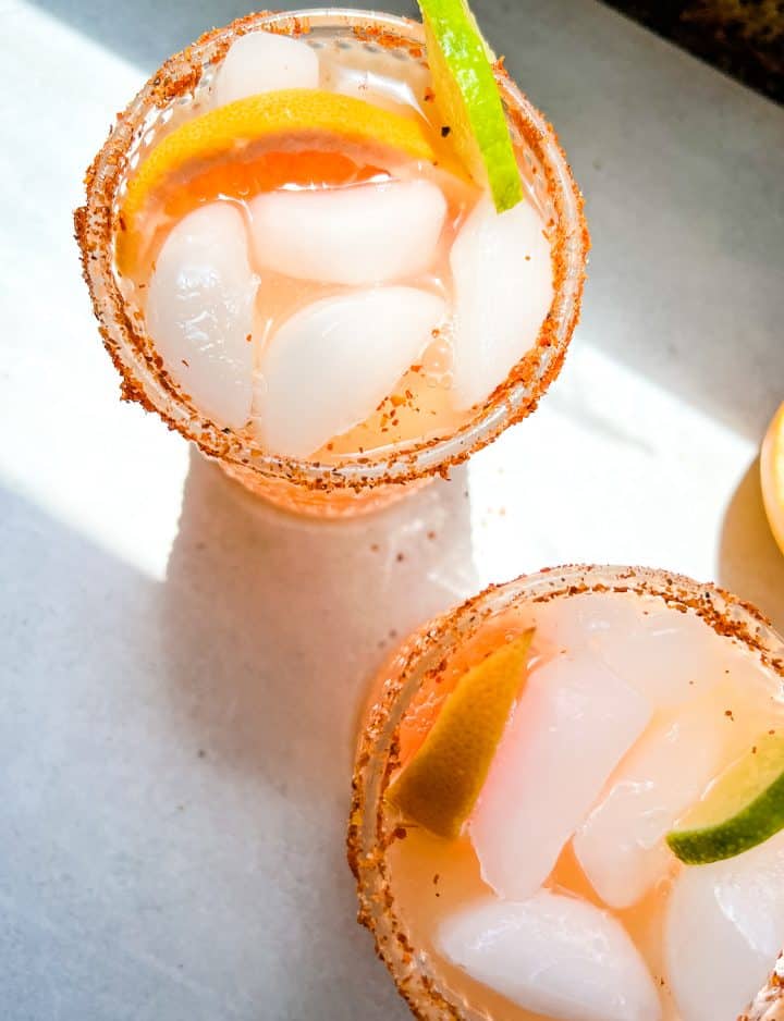 fresh grapefruit margarita