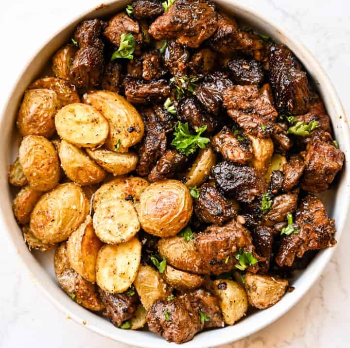 steak and potato bowl