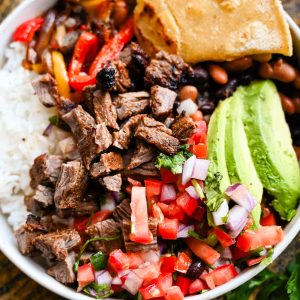 steak burrito bowl