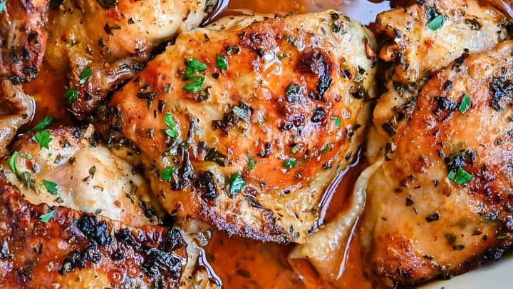 Lemon Herb Chicken Thighs 